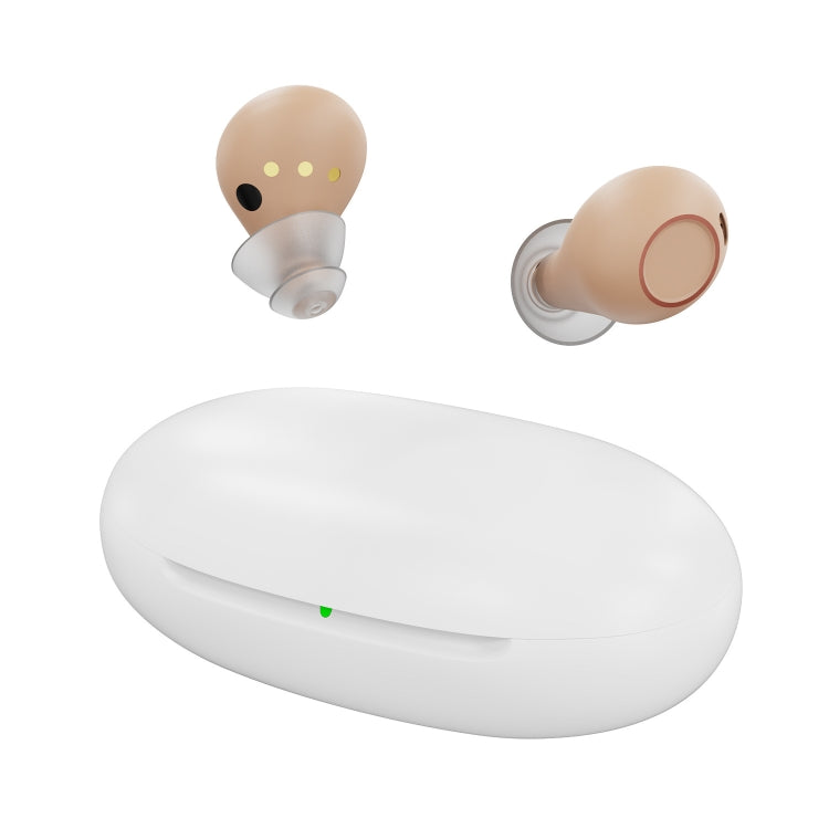 Z-26D1 Digital DSP In-ear TWS Invisible Hearing Aid Rechargeable Touch Control Sound Amplifier(Skin Color)