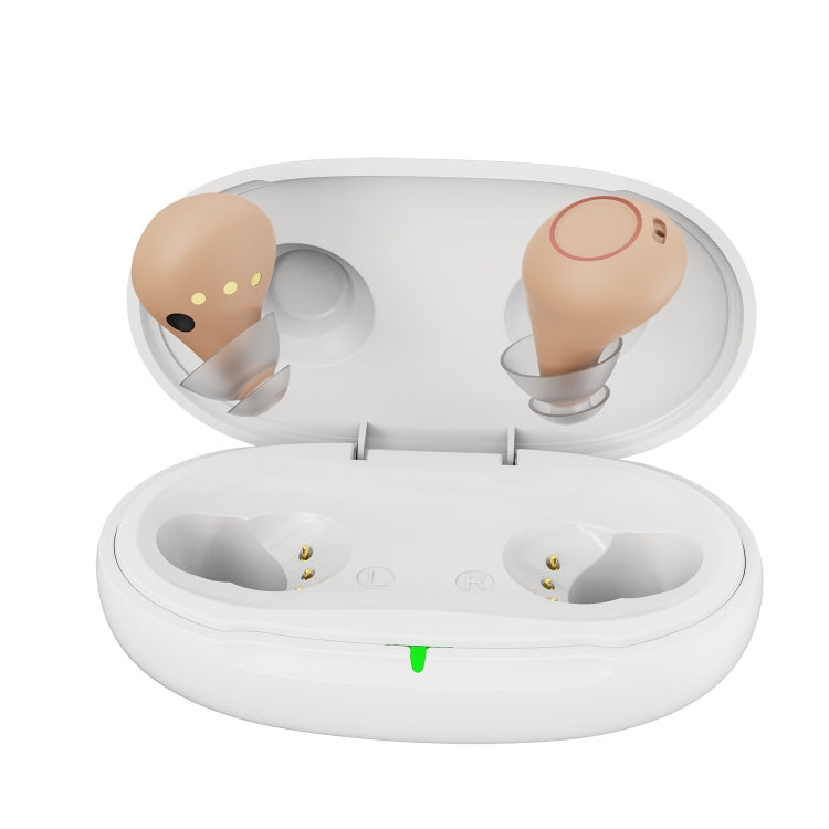 Z-26D1 Digital DSP In-ear TWS Invisible Hearing Aid Rechargeable Touch Control Sound Amplifier(Skin Color)