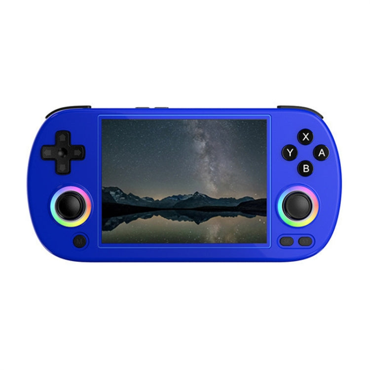 ANBERNIC RG40XXH WIFI Wireless Joystick Pocket Console HDMI Connection TV Online Sparring Game Console 256G(Blue)