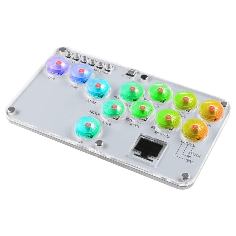 Multiple RGB Light Effect Gaming Keyboard Compatible With PC / Switch / PS3 / PS4