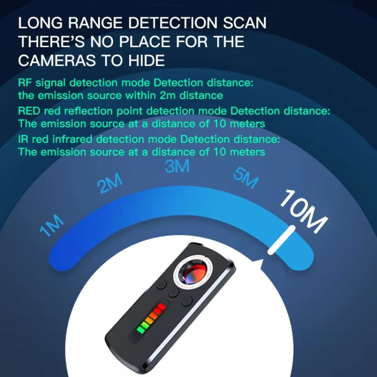 Anti-Camera Anti-Surveillance GPS Car Positioning Scanning Detector(GS40)