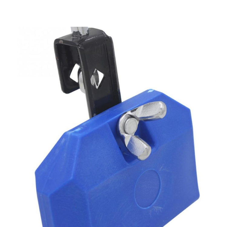 Plastic Cowbell Drum Kindergarten Teaching Aid Percussion(Blue Small)
