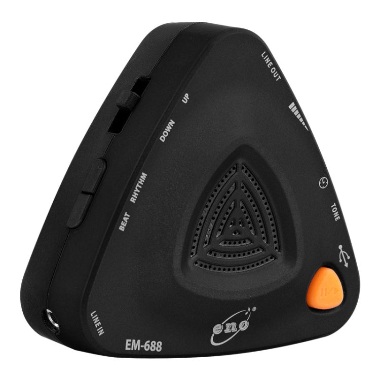 ENO EM-688 Electronic Vocal Rechargeable Metronome For Piano/Guitar/Drum/Guzheng/Violin(Black)