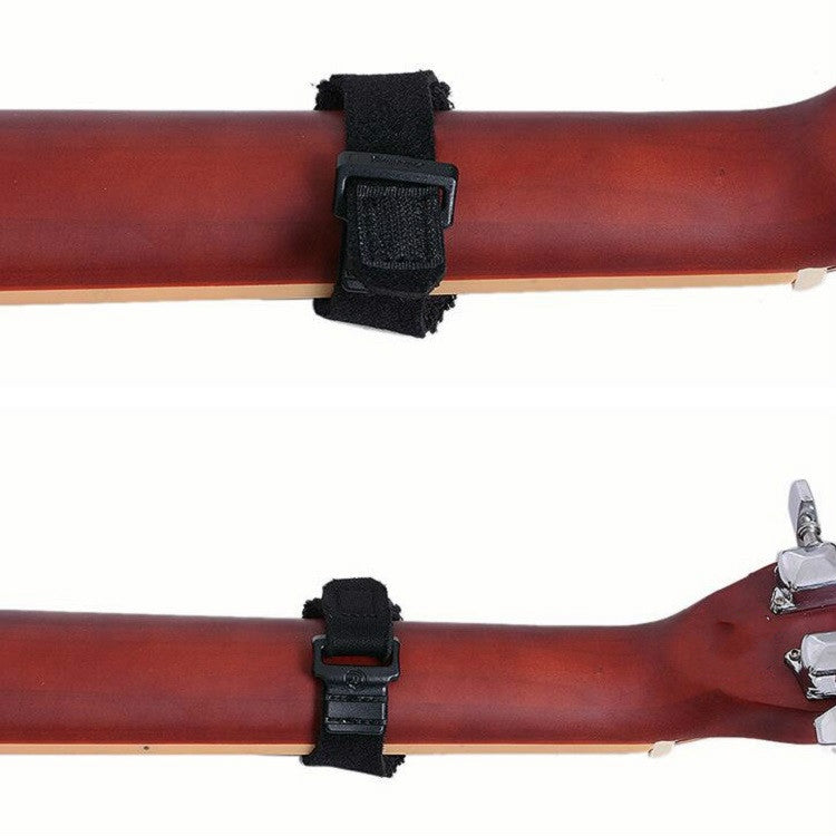 Muffler Band Stop Band Electric Guitar Electric Bass Acoustic Guitar Damper Musical Instrument Accessories, Size:Small(Black)