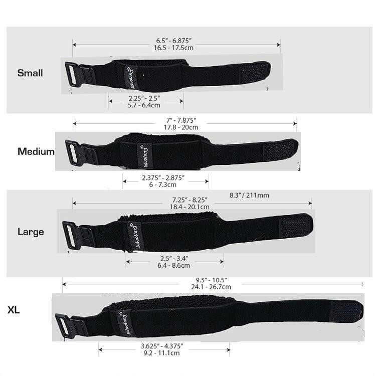 Muffler Band Stop Band Electric Guitar Electric Bass Acoustic Guitar Damper Musical Instrument Accessories, Size:Medium(Black)