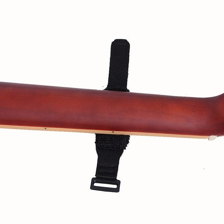 Muffler Band Stop Band Electric Guitar Electric Bass Acoustic Guitar Damper Musical Instrument Accessories, Size:Large(Black)