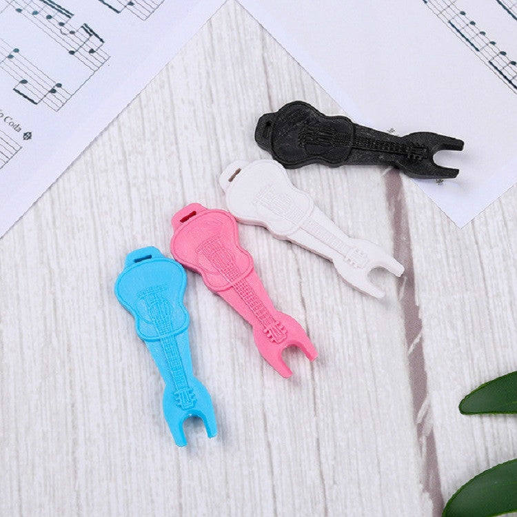 50 PCS Acoustic Guitar String Starter Pull Solid String Cone Guitar Change Tool(Pink)