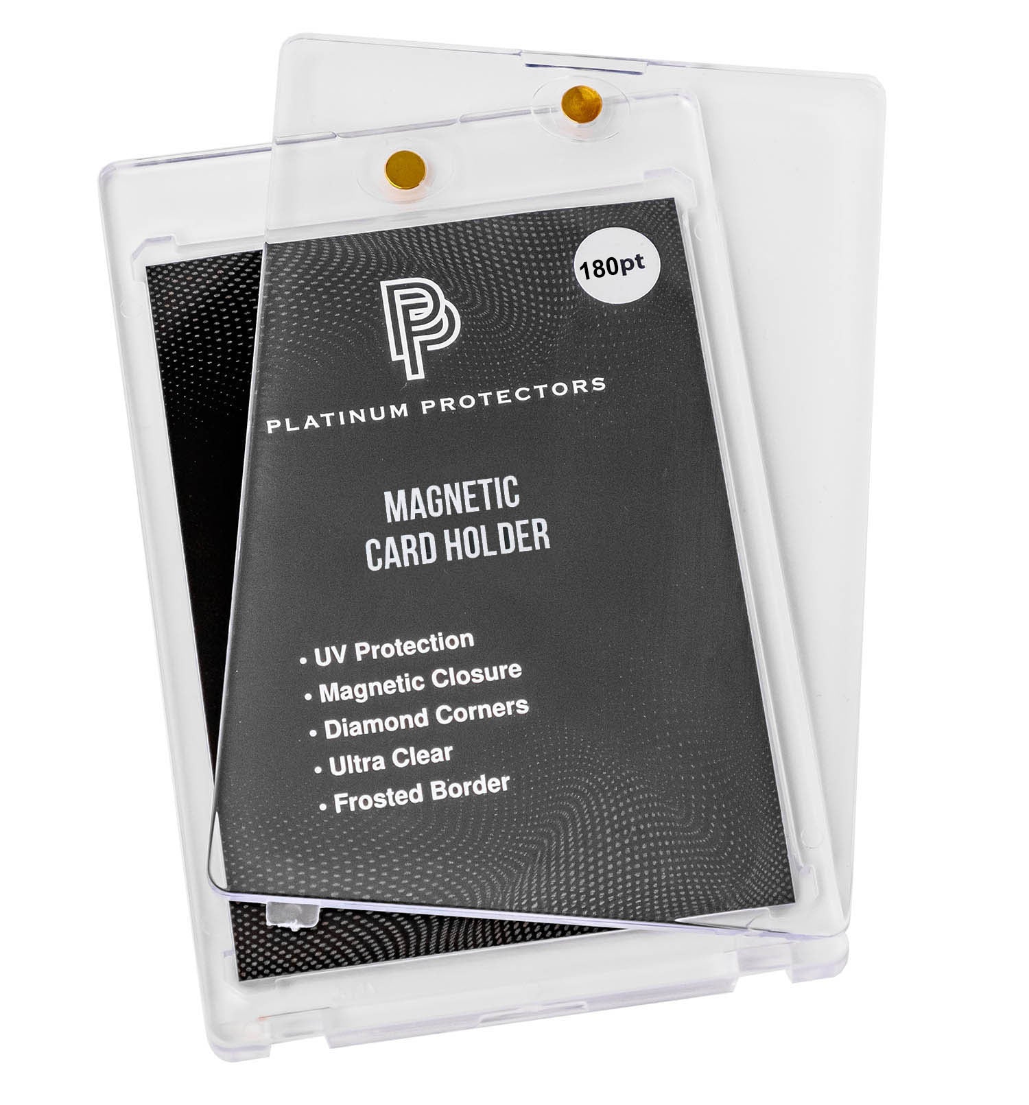 Platinum Protectors Magnetic Card Holders for Trading Cards - 180 pt
