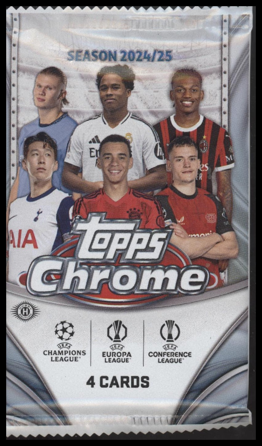 2024/25 Topps Chrome Soccer - UEFA - Single Pack