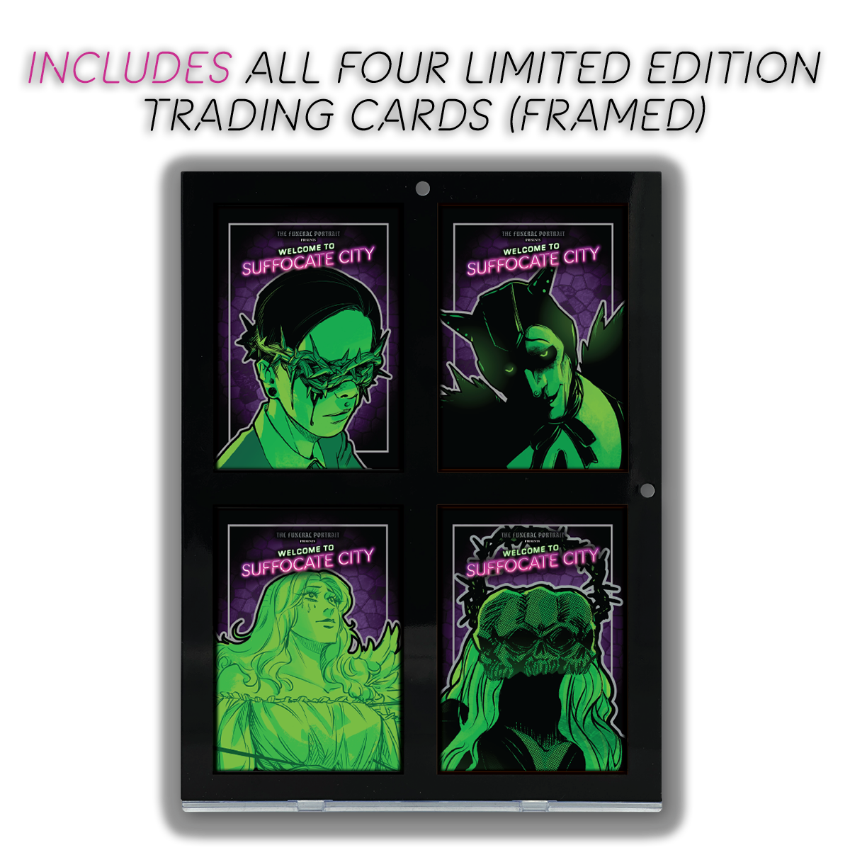 The Funeral Portrait: Welcome To Suffocate City - SIGNED Graphic Novel (Platinum Limited Edition)