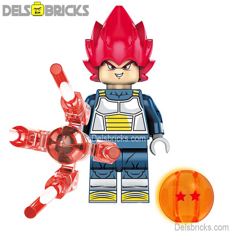 Vegeta Red Super Saiyan hair Dragon Ball Z