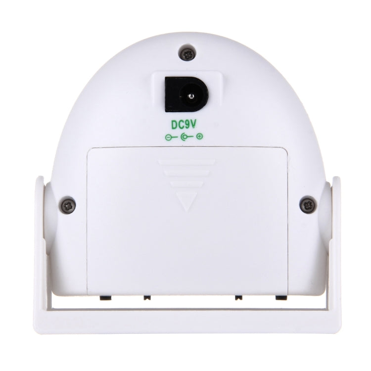 5301 Wireless Infrared Motion Sensor Welcome Alarm Intelligent Greeting Warning Doorbell, IR Distance: 10m(White)