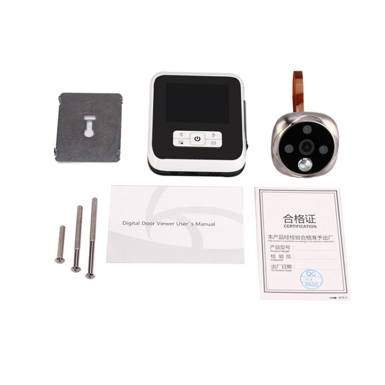 M530 3.0 inch TFT Display 3.0MP Camera Video Digital Door Viewer, Support TF Card (32GB Max) & Infrared Night Vision (Bronze)