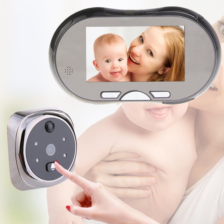 M3506 4.3 inch TFT Color Display Screen 2.0MP Security Camera Video Smart Doorbell Peephole Viewer