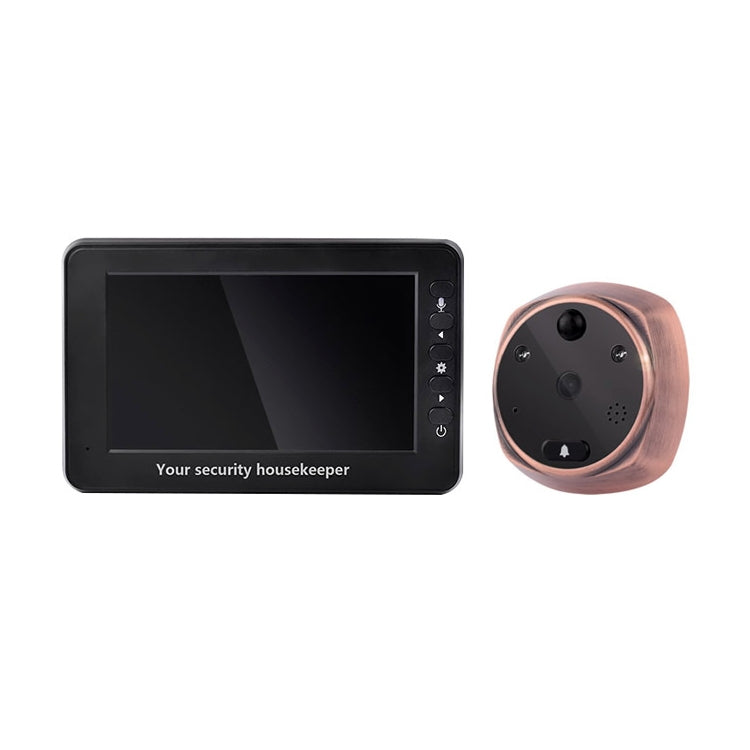 M4300A 4.3 inch Display Screen 3.0MP Camera Video Smart Doorbell, Support TF Card (32GB Max) & Motion Detection & Infrared Night Vision