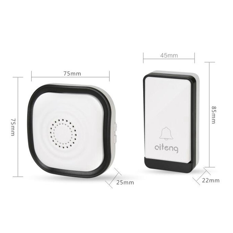 AITENG V029J Wireless Batteryless WIFI Doorbell, US Plug