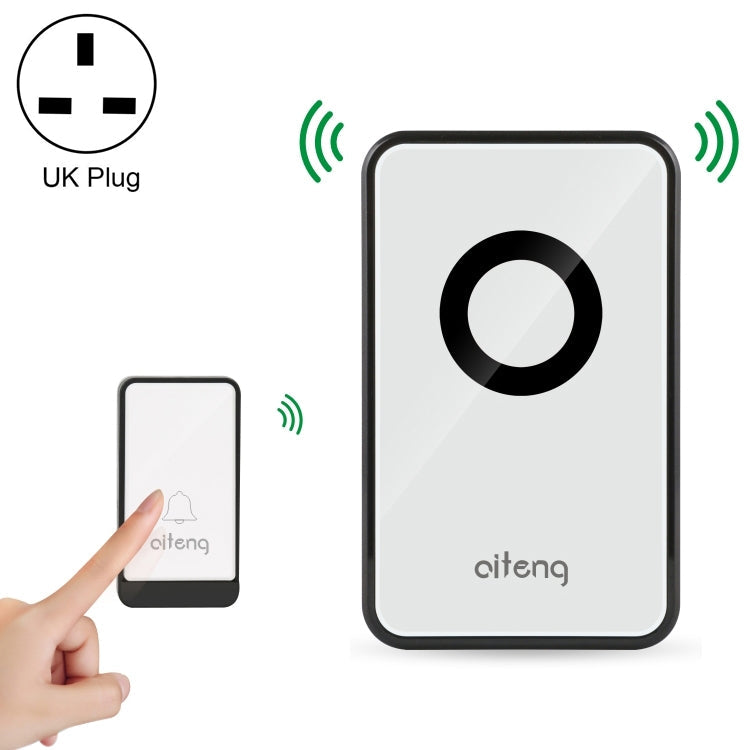 AITENG V018J Wireless Batteryless WIFI Doorbell, UK Plug