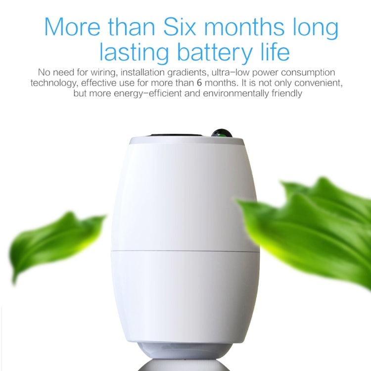 X3 1080P WiFi Smart Video IP54 Waterproof Digital Camera Door Viewer, Support TF Card & Infrared Night Vision(White)