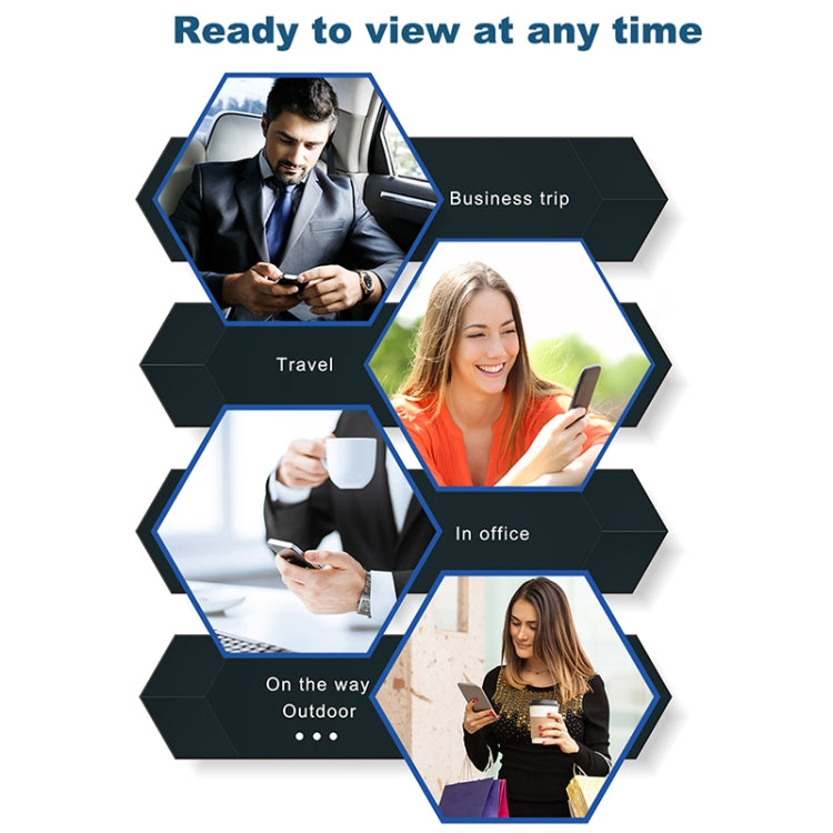 M101 WiFi Intelligent Video Doorbell, Support Infrared Night Vision / Motion Detection / Two-way Intercom / 32GB SD Card (Black)