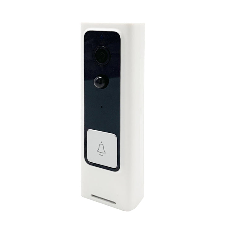 M200B WiFi Intelligent Square Button Video Doorbell, Support Infrared Motion Detection & Adaptive Rate & Two-way Intercom & Remote / PIR Wakeup(White)
