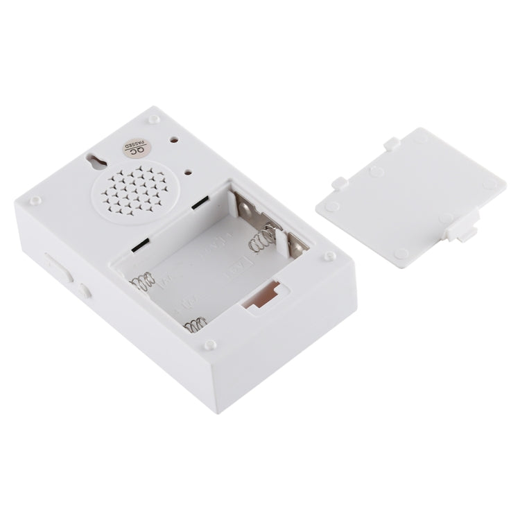 VOYE V015F Home Music Remote Control Wireless Doorbell with 38 Polyphony Sounds (White)