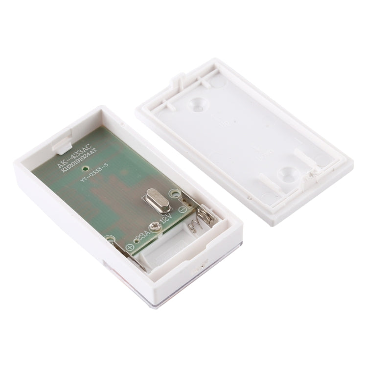 VOYE V025A Home Music Remote Control Wireless Doorbell with 38 Polyphony Sounds, US Plug (White)