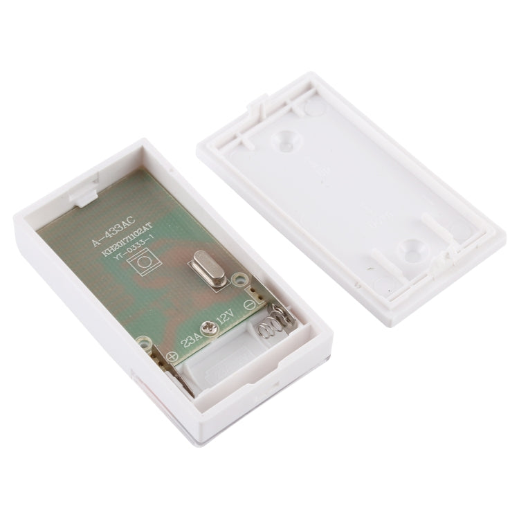 VOYE V009A Home Music Remote Control Wireless Doorbell with 38 Polyphony Sounds, US Plug (White)