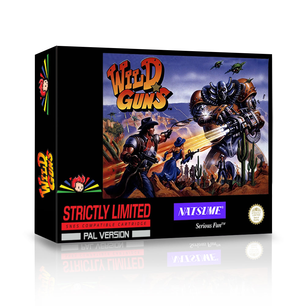 Wild Guns (Strictly Limited) [European Import] (Super Nintendo)