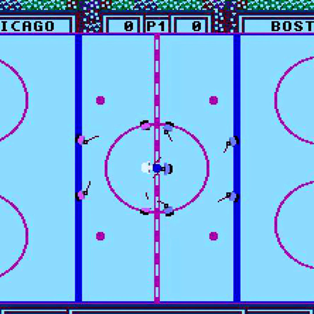 Wayne Gretzky Hockey (White Jersey Variant) (Nintendo NES)