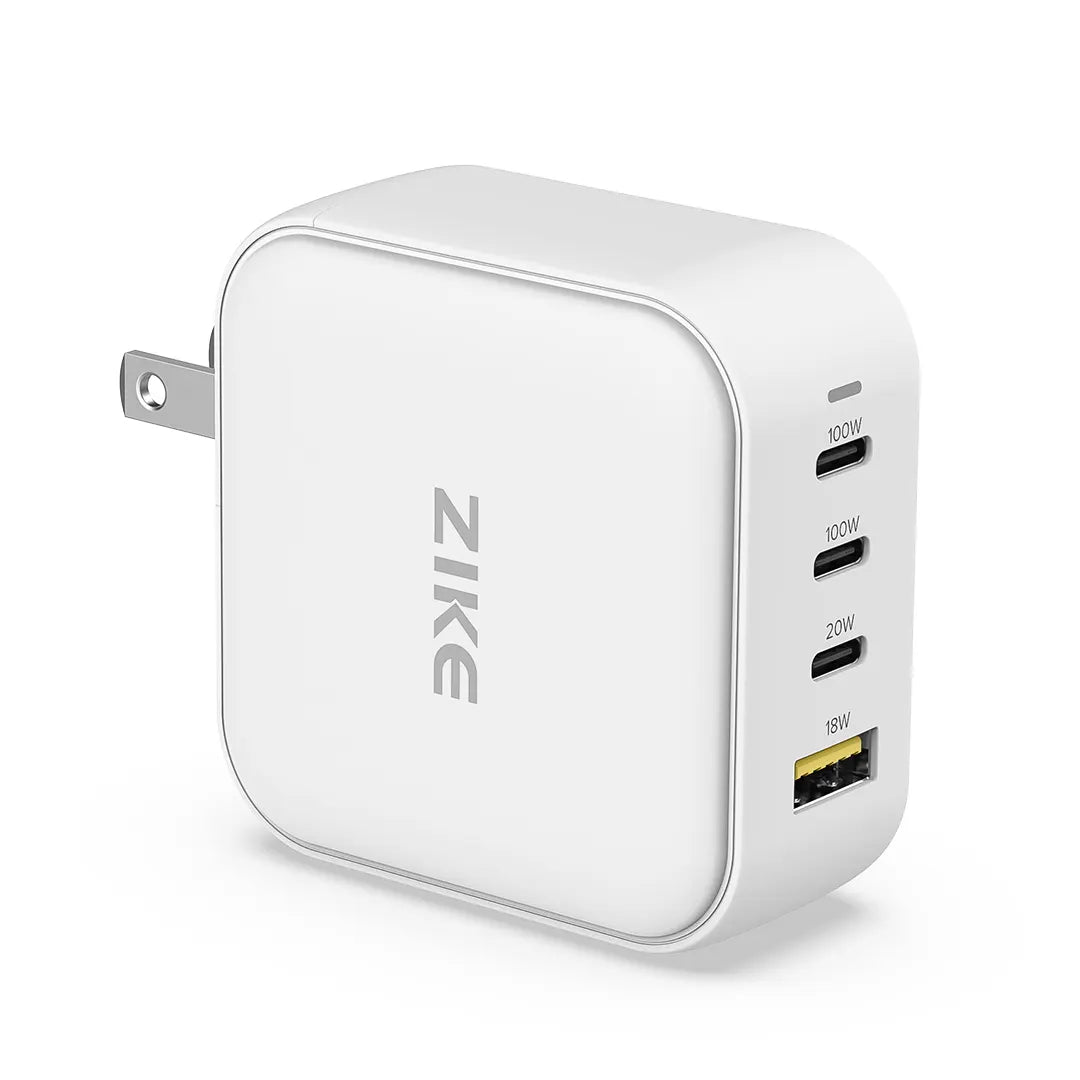 ZIKE Z310 100W GaN USB-C 4 Ports Wall Phone Charger