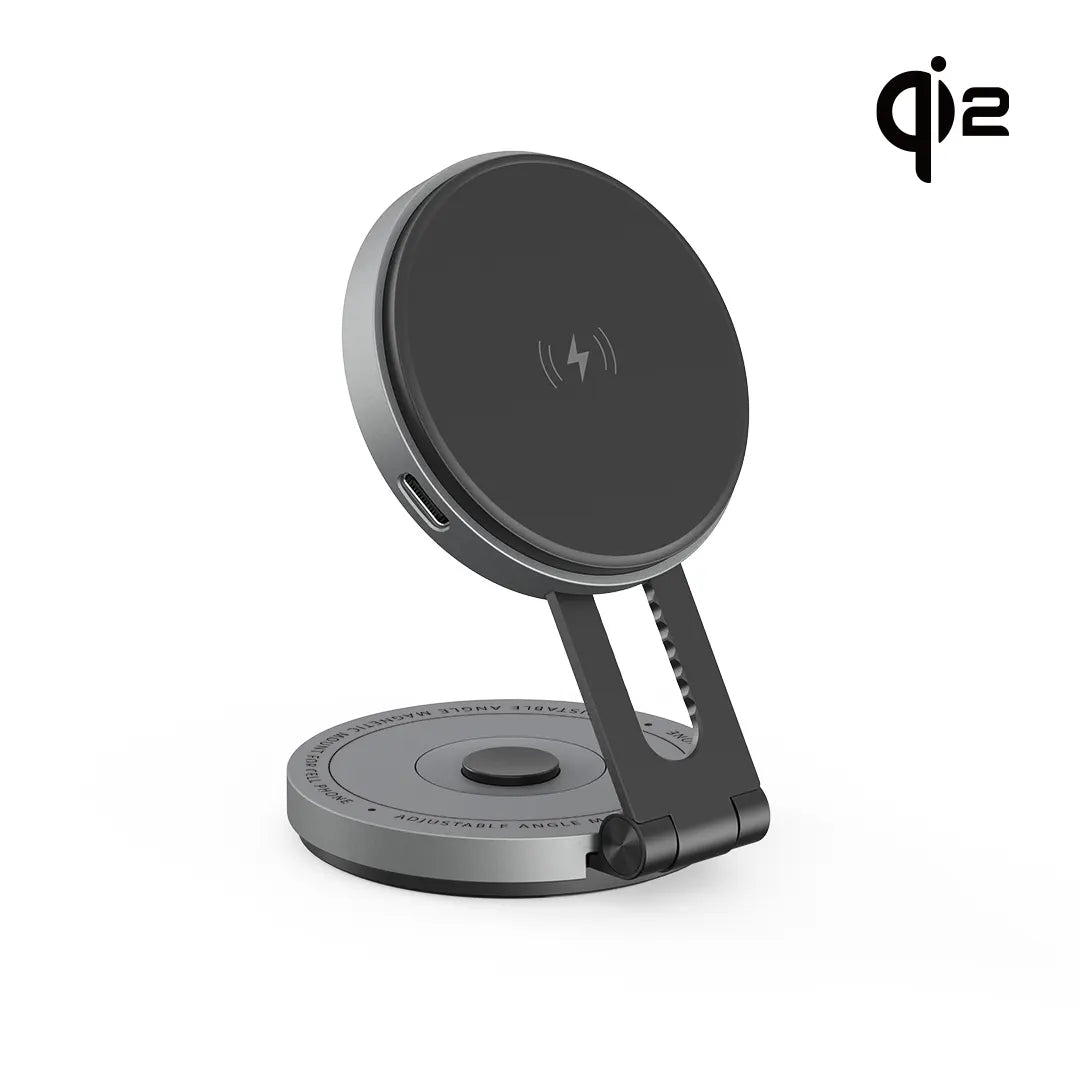 ZIKE Z677 15W Qi2 Tesla Magnetic Wireless Charger Phone Holder