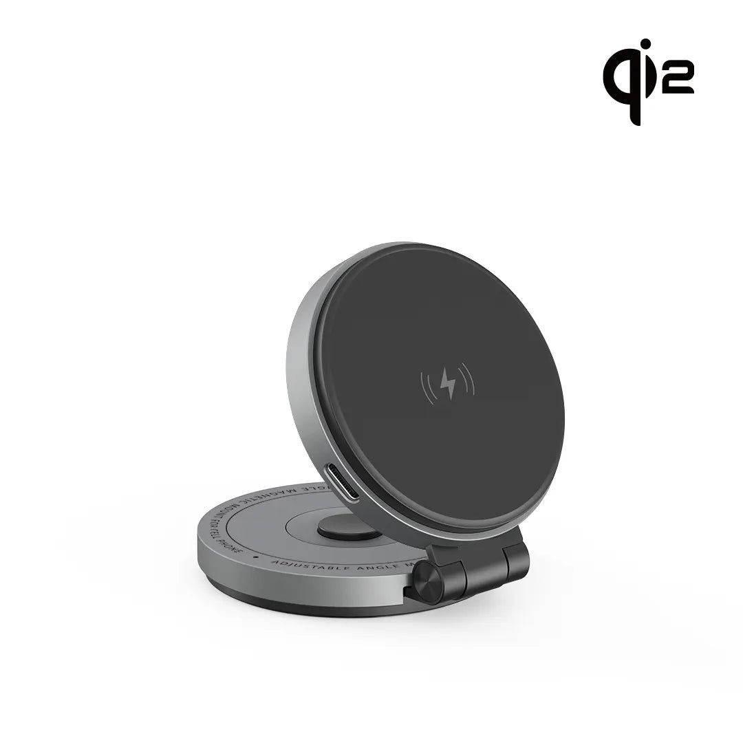 ZIKE Z677 15W Qi2 Tesla Magnetic Wireless Charger Phone Holder