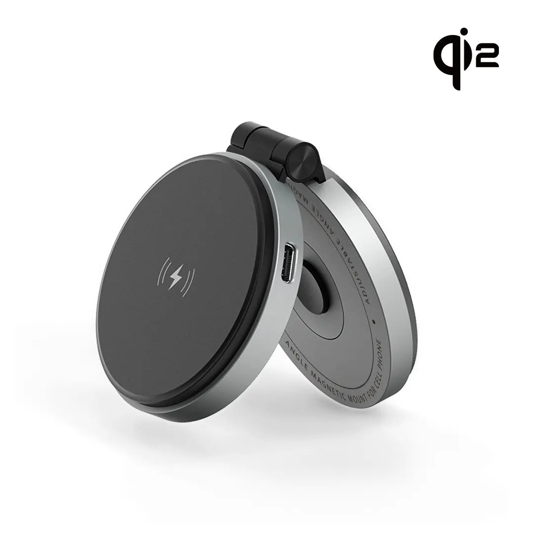 ZIKE Z677 15W Qi2 Tesla Magnetic Wireless Charger Phone Holder