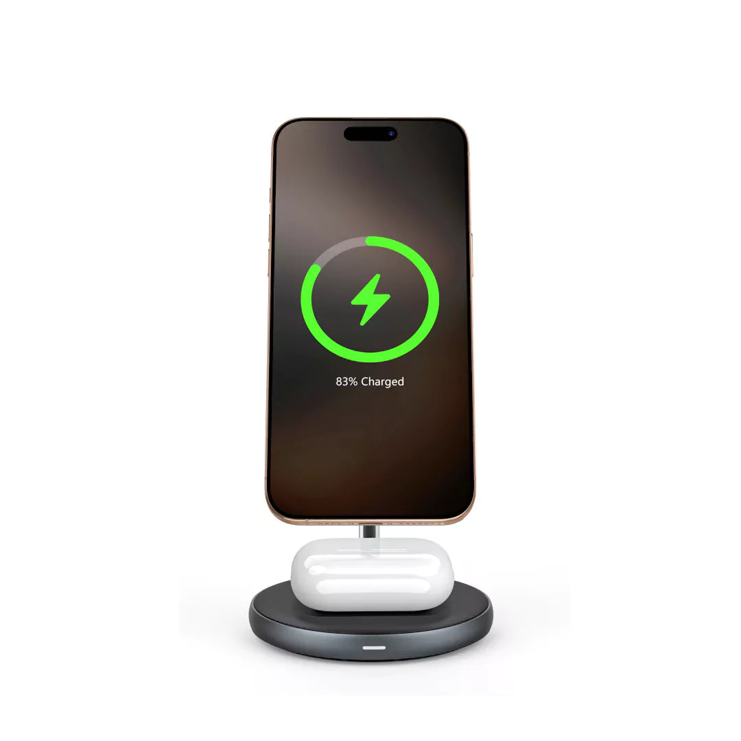 ZIKE Z461 2-in-1 Magnetic Wireless Charger