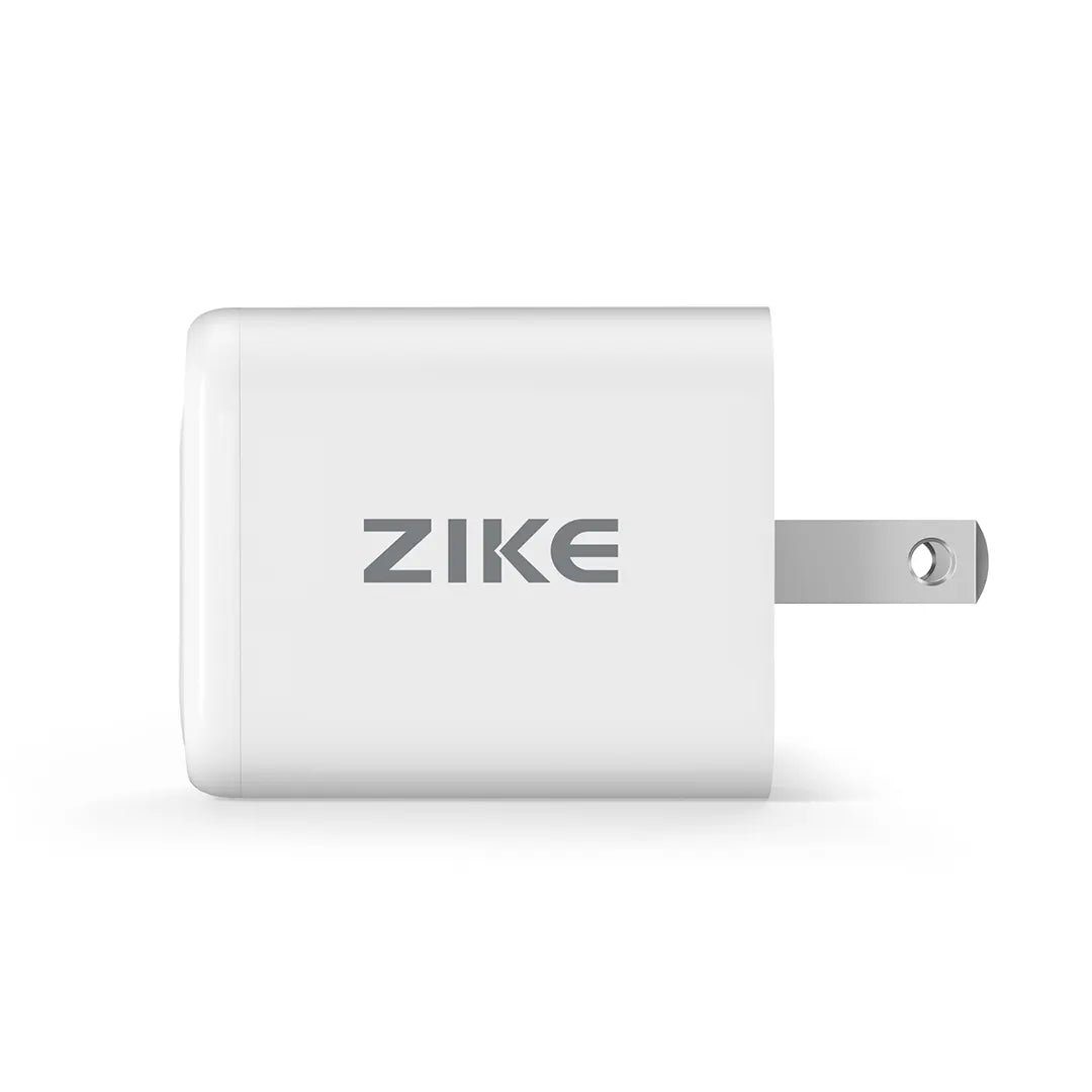 ZIKE Z1333 35W GaN USB-C + USB-A Dual-Port Wall Charger
