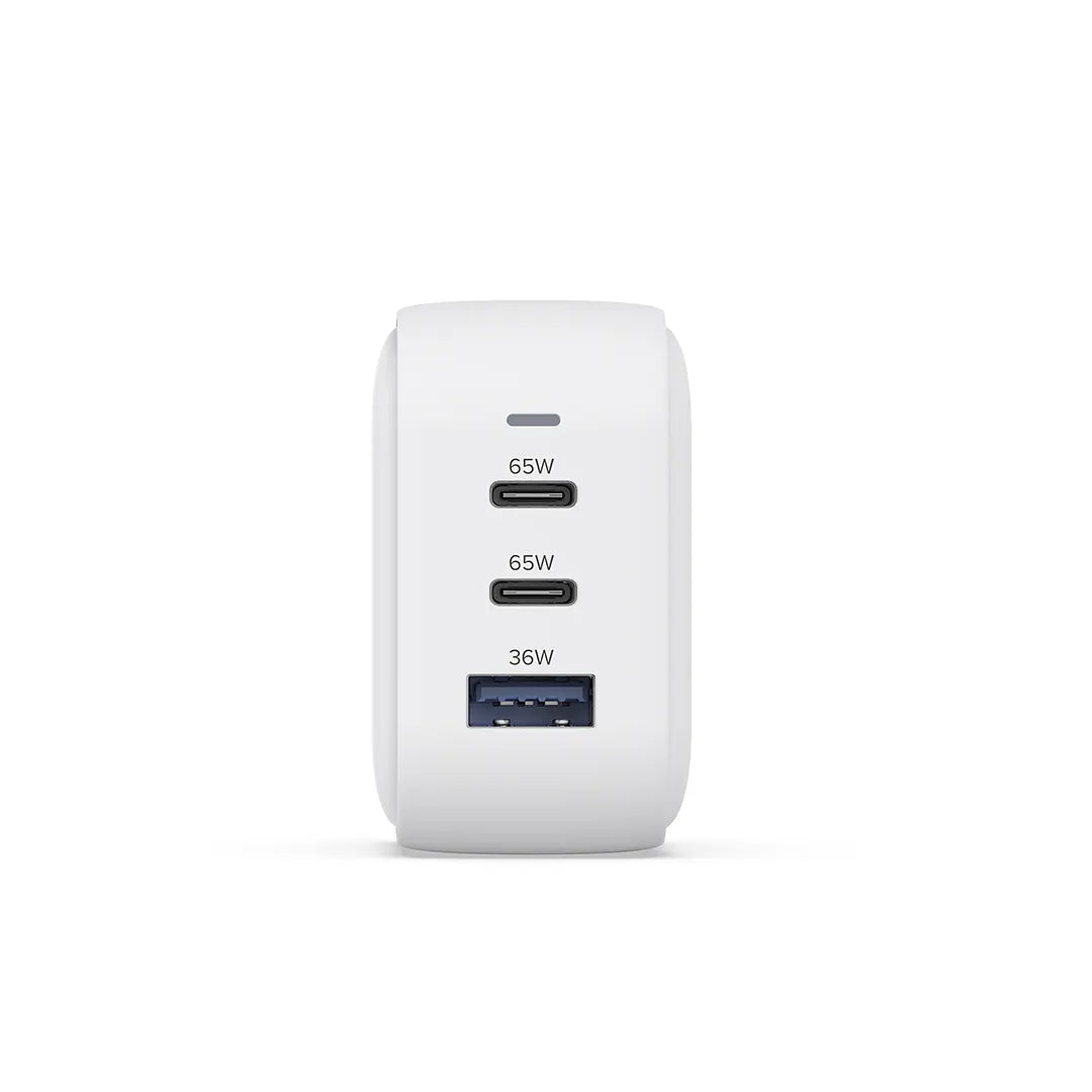 ZIKE Z265B 66W GaN USB-C 3 Ports Wall Charger