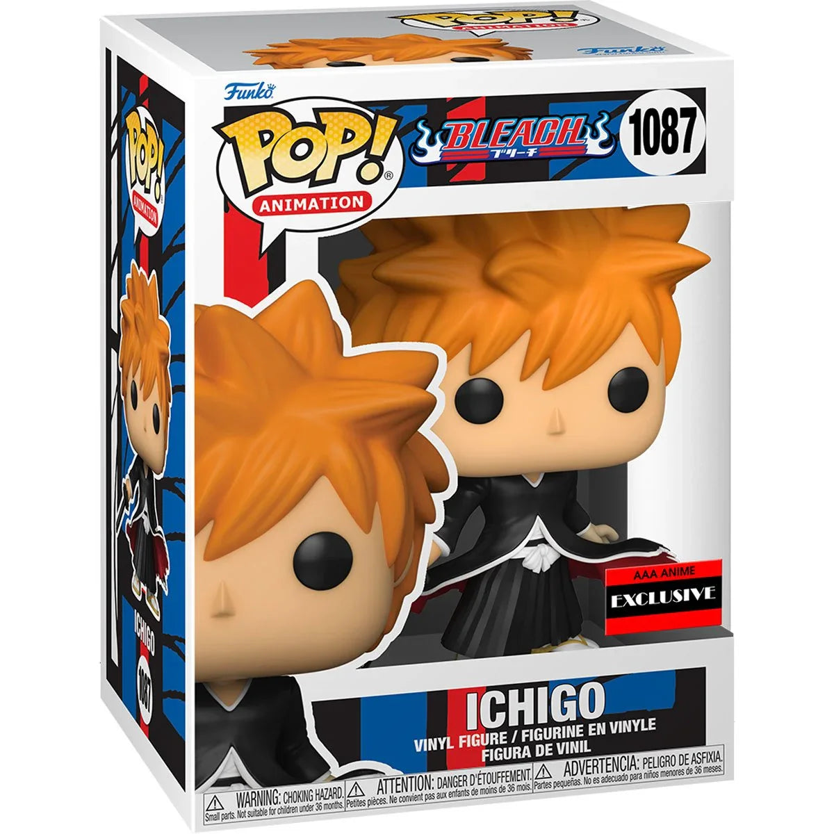Funko Pop! Bleach Ichigo Bankai Tensa Zangetsu - AAA Anime Exclusive