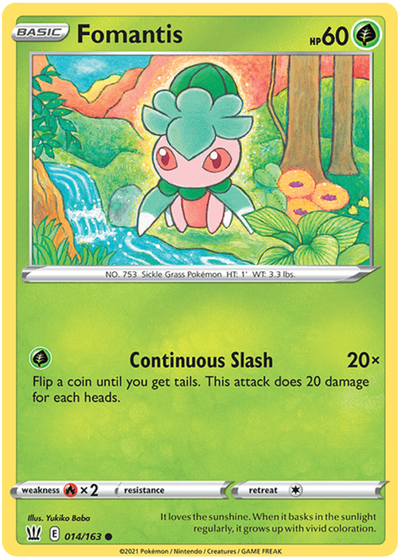 Fomantis (014/163) [Sword & Shield: Battle Styles]