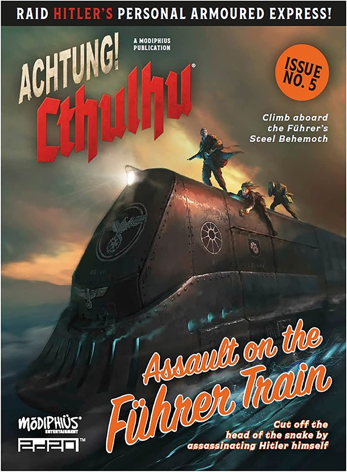 Achtung! Cthulhu 2d20: Assault on the Fuhrer Train