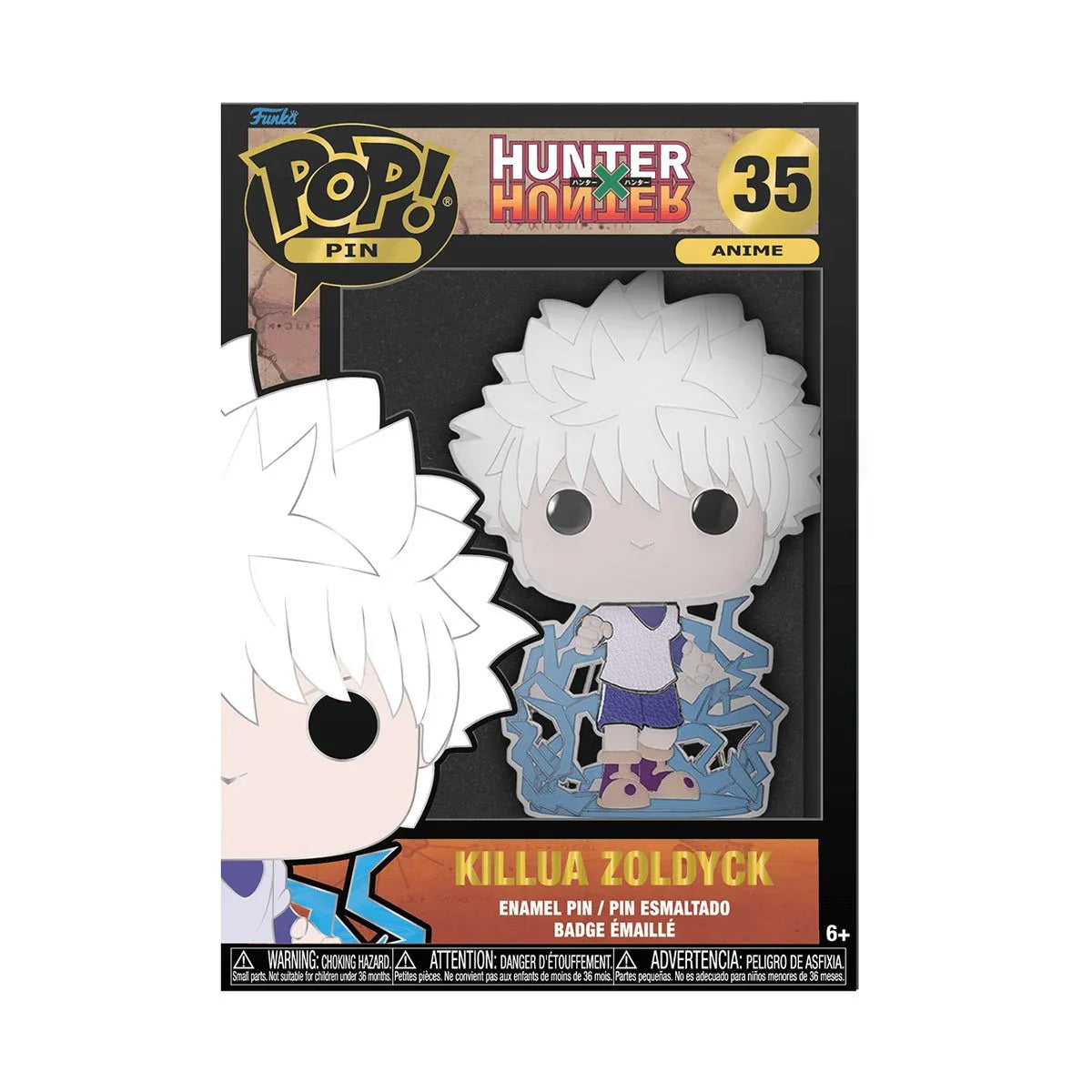 Funko Pin: Hunter X Hunter Killua Zoldyck