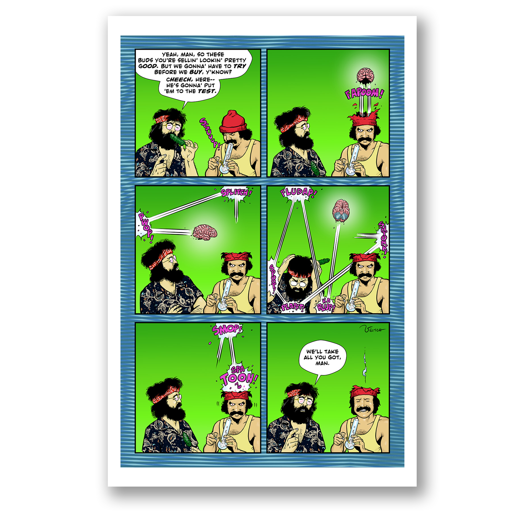 Cheech & Chong's Chronicles: The Graphic Novel Platinum Edition