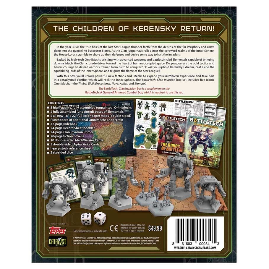 BattleTech: Clan Invasion Expansion Box Set
