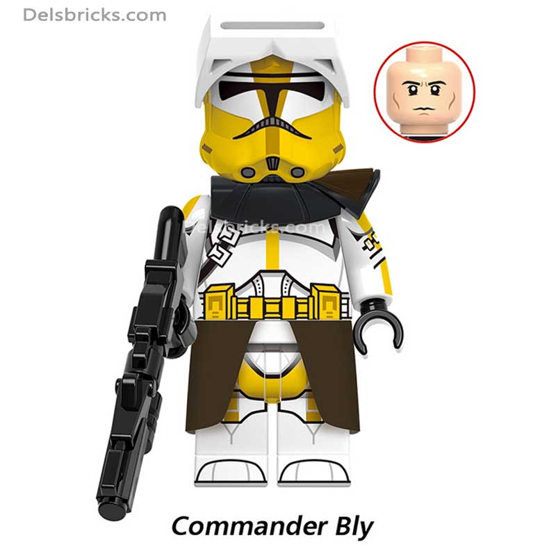 Commander Bly Clone Trooper Lego Star wars Minifigures
