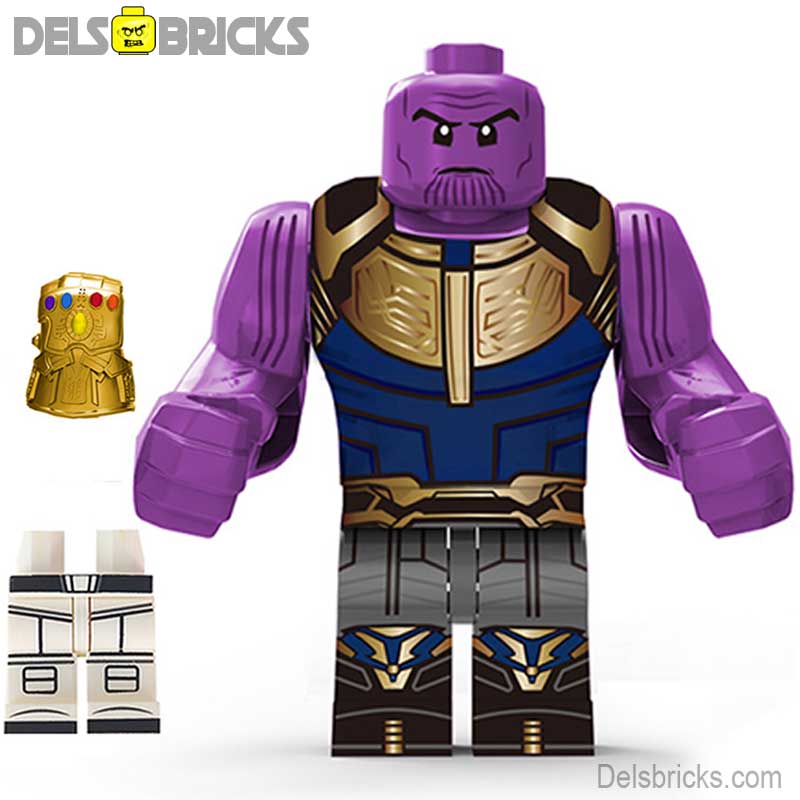 Thanos from Avengers Lego Minifigures Custom Toys