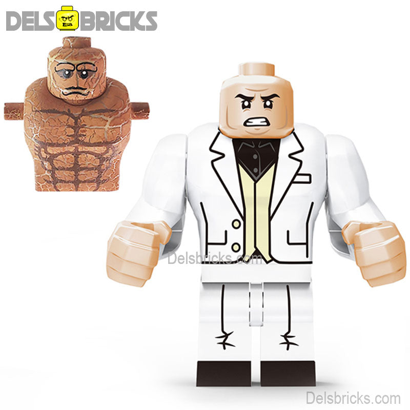 Kingpin Wilson Fisk Daredevil Lego marvel Minifigures Custom Toys