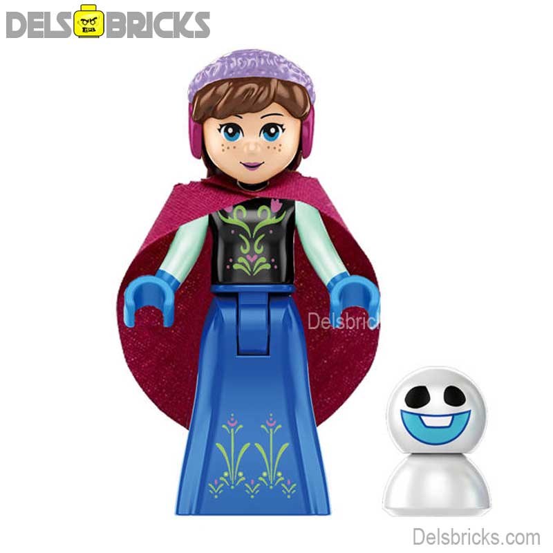 Anna from Frozen Disney Lego Minifigures 1