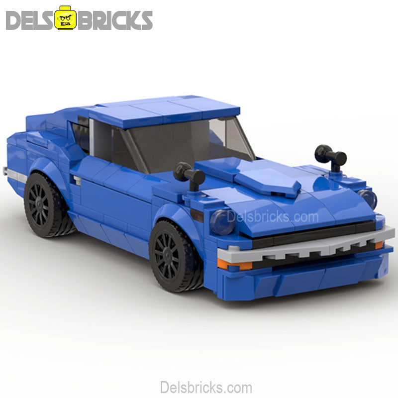 Datsun 240 Z Classic Muscle Custom Lego Cars Minifigures Building Block Toys