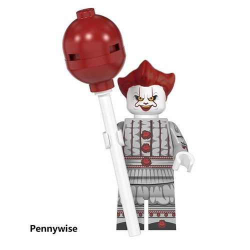 Pennywise from Stephen King's IT 2017 Lego Minifigures Custom Toys