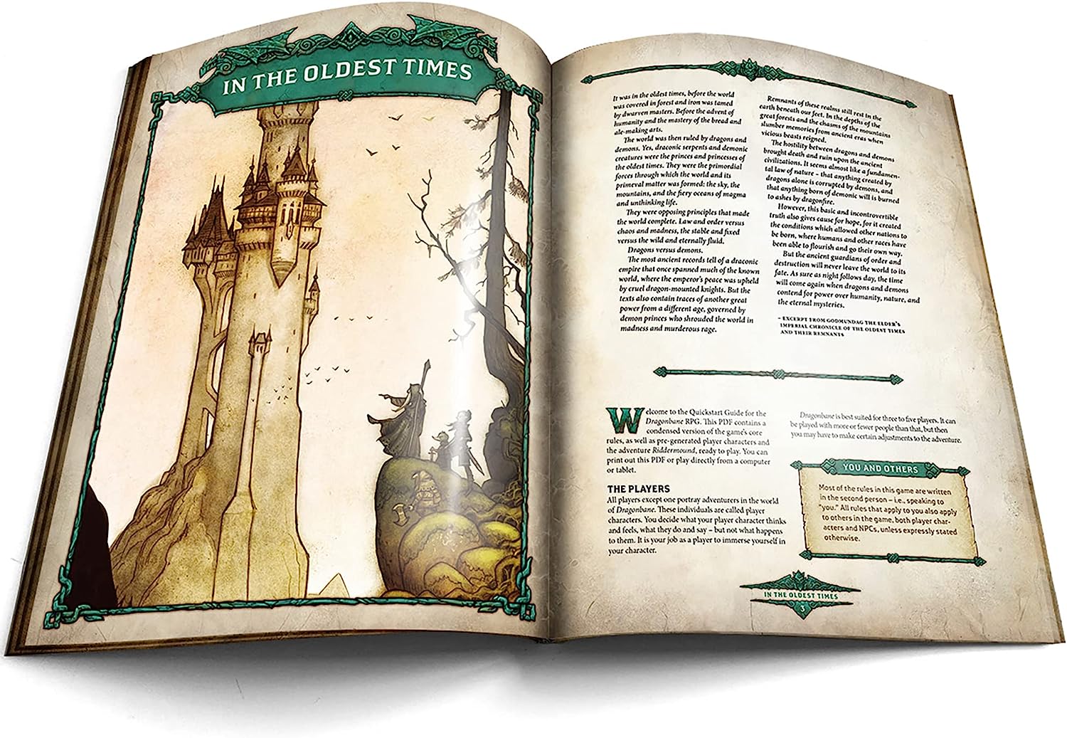 Dragonbane Core RPG Boxed Set