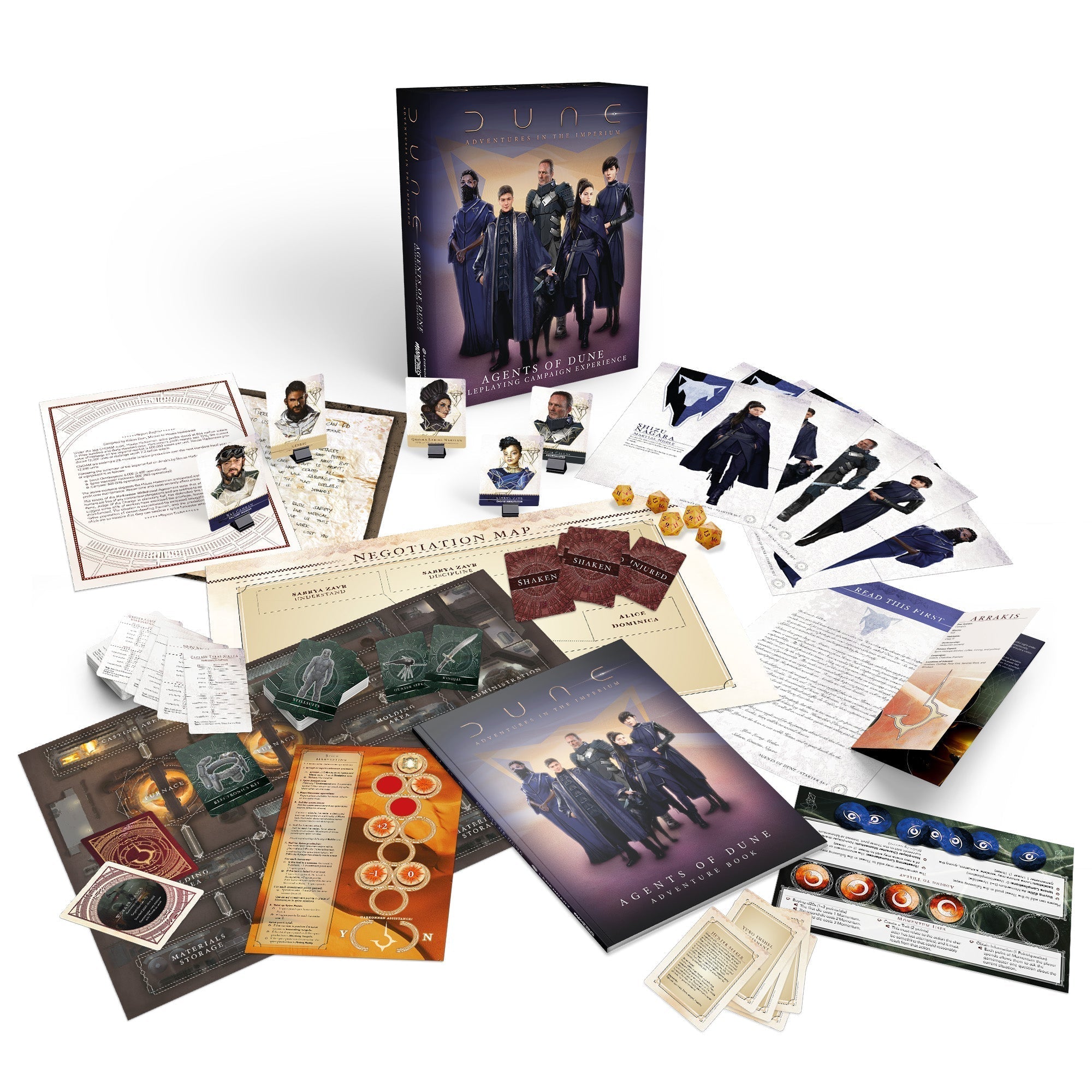 Dune: Adventures in the Imperium - Agents of Dune (Box Set)